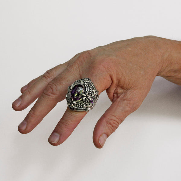 POISON RING w/ CZ – Royal Order