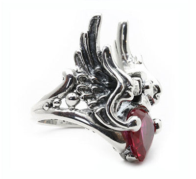 CITADEL WINGED HEART RING