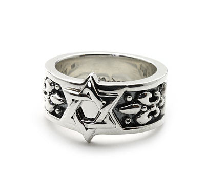 TEMPLE STAR BAND RING