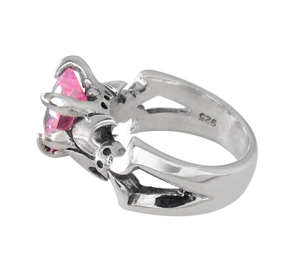 VAMP HEART RING w/ CZ – Royal Order