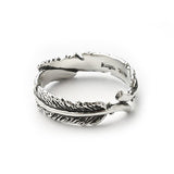 FEATHER DUET RING