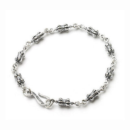 TINY DOUBLE ROYAL CROWN BRACELET