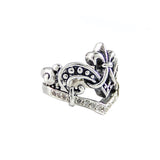 VERONIQUE TIARA RING w/ PAVÉ DIAMONDS