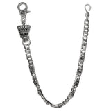 RO SKULL KING PLAIN LINK WALLET CHAIN