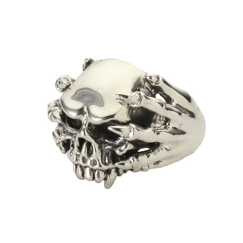 HOLD ME SKULL RING