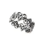 ALTERNATING TINY ALLEGRA HEARTS RING