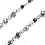 SACRED HEART ROSARY w/ PRECIOUS STONES