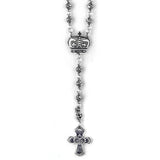 ROSES & SKULLS ROSARY w/ EPOCA CROSS