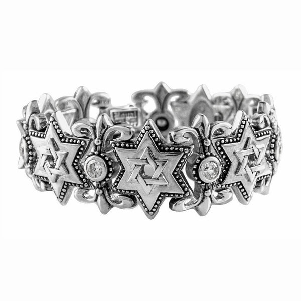 STAR OF DAVID TRELLIS BRACELET
