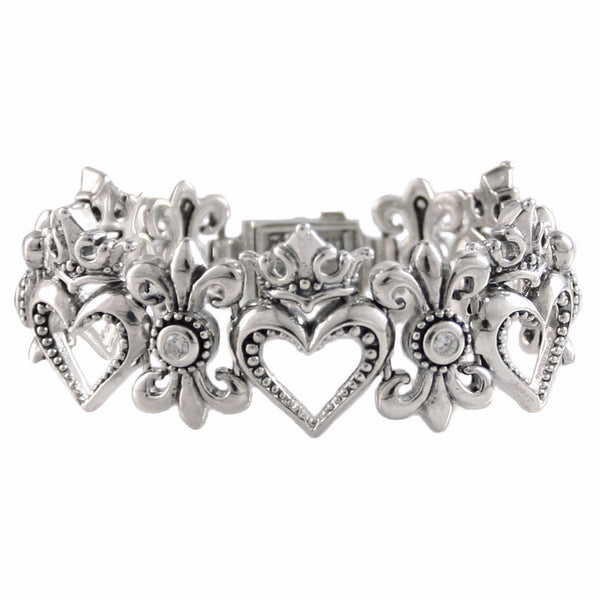 ROYAL HEARTS TRELLIS BRACELET
