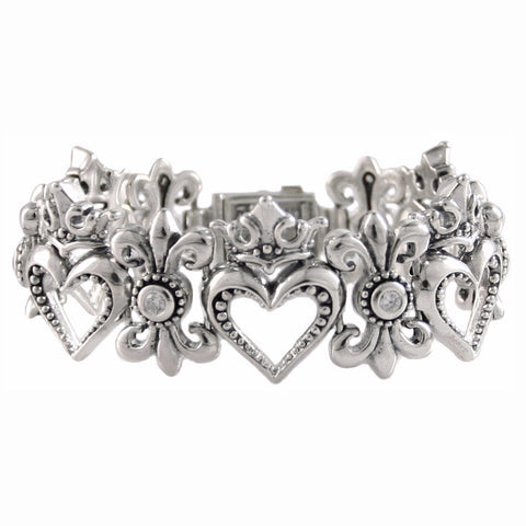 ROYAL HEARTS TRELLIS BRACELET