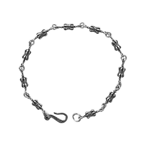 TINY DOUBLE ROYAL CROWN BRACELET