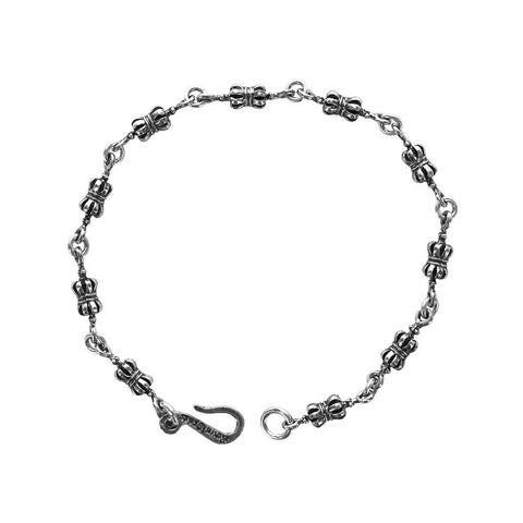 TINY DOUBLE ROYAL CROWN BRACELET