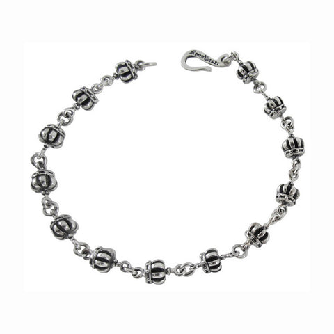 TINY REGAL CROWN BRACELET