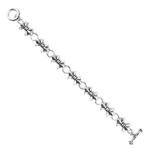 FLEUR-DE-LYS RINGS BRACELET
