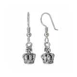 TINY CROWN EARRINGS ON HOOK