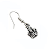 TINY CROWN EARRINGS ON HOOK