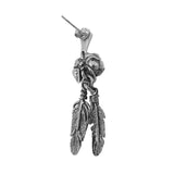 SEDONA ROSE EARRINGS w/ FEATHERS