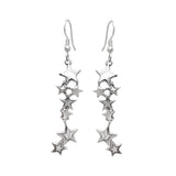 STARSHINE CONSTELLATION EARRINGS w/ CZ