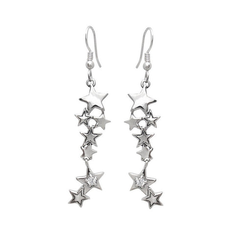 STARSHINE CONSTELLATION EARRINGS w/ CZ