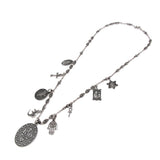 TABERNACLE CHAIN w/ 9 ICON CHARMS