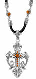 LOUISIANA CROSS ST. FRANCIS NECKLACE