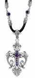 LOUISIANA CROSS ST. FRANCIS NECKLACE