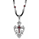 LOUISIANA CROSS ST. FRANCIS NECKLACE