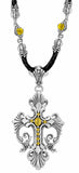 LOUISIANA CROSS ST. FRANCIS NECKLACE