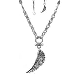 PEEZY CHAIN w/ LARGE WING & SMALL WING CHARM