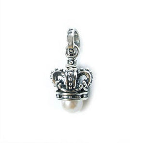 MARGUERITE CROWN PENDANT w/ PEARL