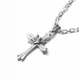 SISTINE CROSS PENDANT w/ PAVÉ DIAMONDS