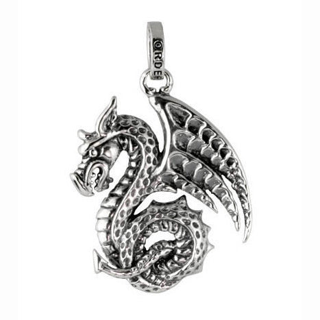 MEDIUM MEDIEVAL DRAGON PENDANT