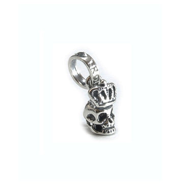 SKULL w/ CROWN PENDANT