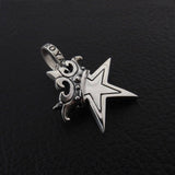 SMALL STAR PENDANT w/ CROWN
