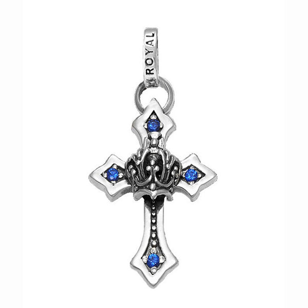 CITADEL DEMI CROSS PENDANT w/ CZ