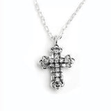 BABY CONSORT CROSS PENDANT w/ CZ
