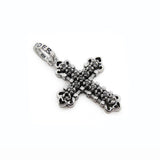 TINY CONSORT CROSS PENDANT w/ CZ