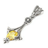 LARGE VIVANTE PENDANT w/ CZ