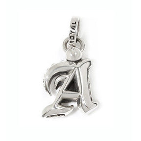 OLD ENGLISH INITIALS PENDANT