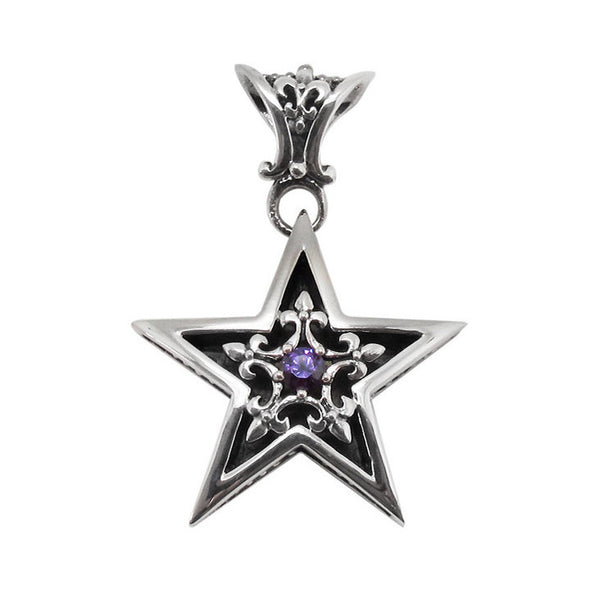 MONTANA STAR PENDANT w/ CZ