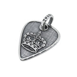 TEXTURED GUITAR PICK w/ CROWN