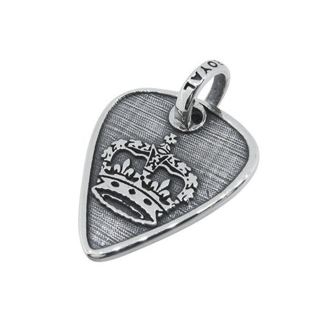 TEXTURED GUITAR PICK w/ CROWN