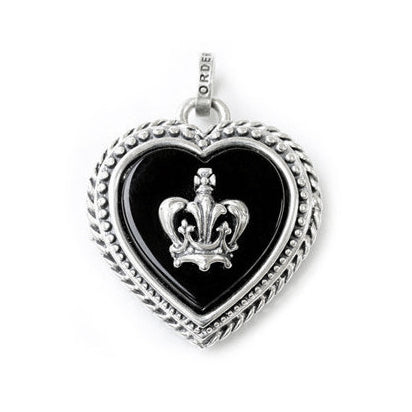 VENUS LOCKET PENDANT w/ CROWN