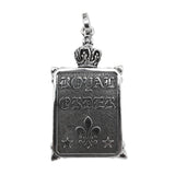 PICTURE FRAME LOCKET w/ CROSS PENDANT