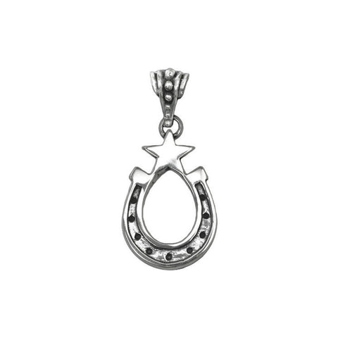 LUCKY STAR HORSESHOE PENDANT