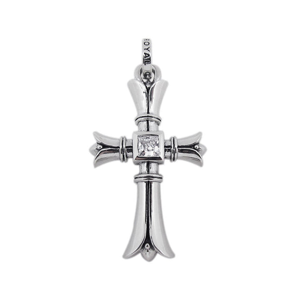 TAOS CROSS PENDANT w/ CZ