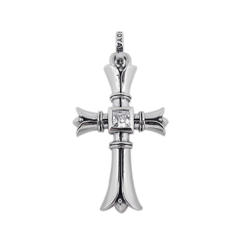 TAOS CROSS PENDANT w/ CZ