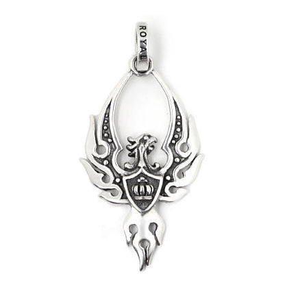 PHOENIX w/ CROWN PENDANT