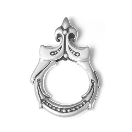 FLEUR DES LIS RHAPSODY CONNECTOR PENDANT